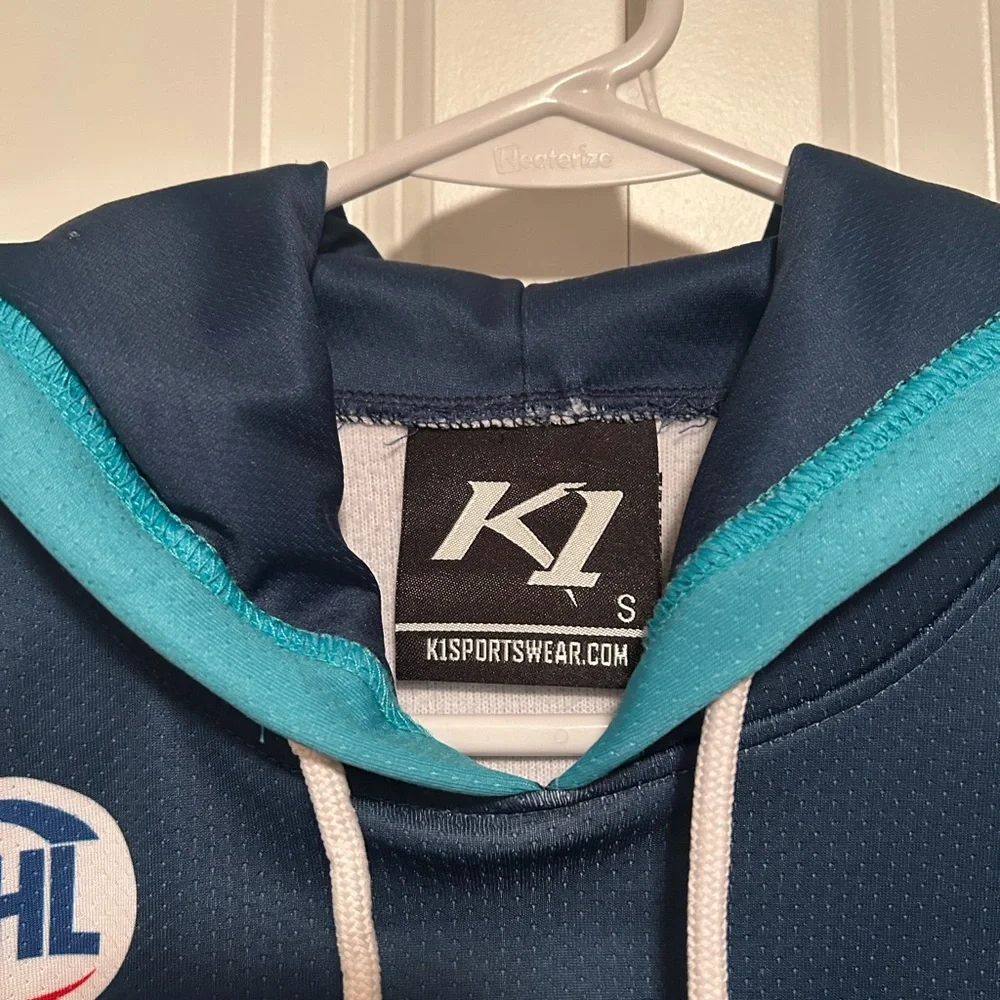 Anchorage Wolverines NAHL Navy Hoodie - Picture 3 of 3